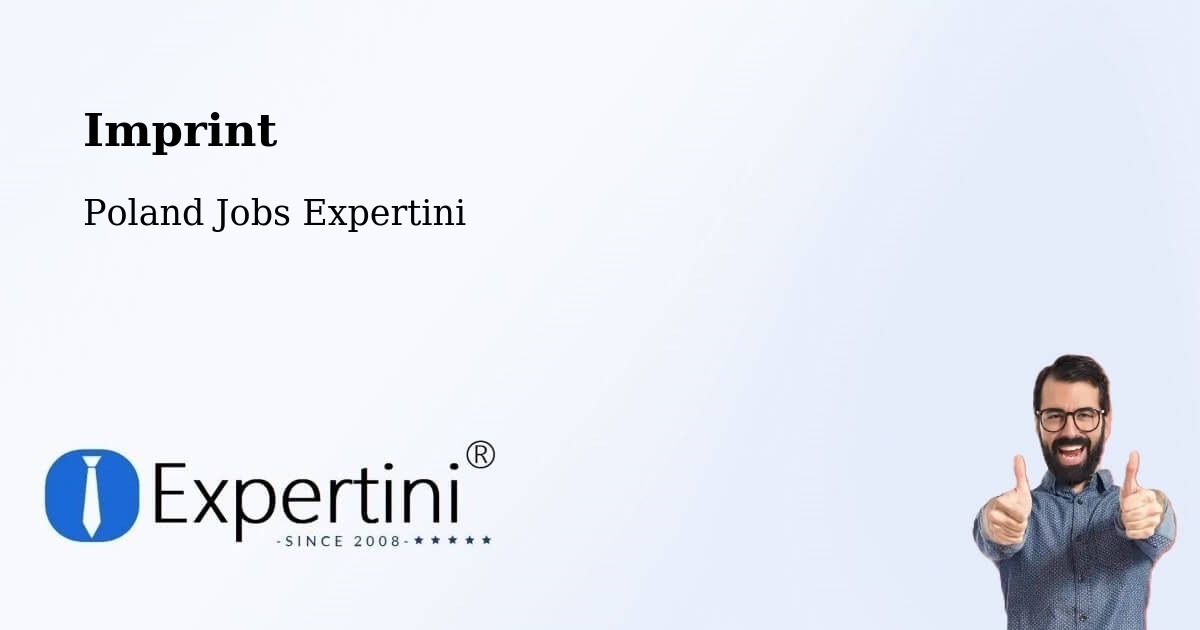 Imprint – Katowice - Poland Jobs Expertini