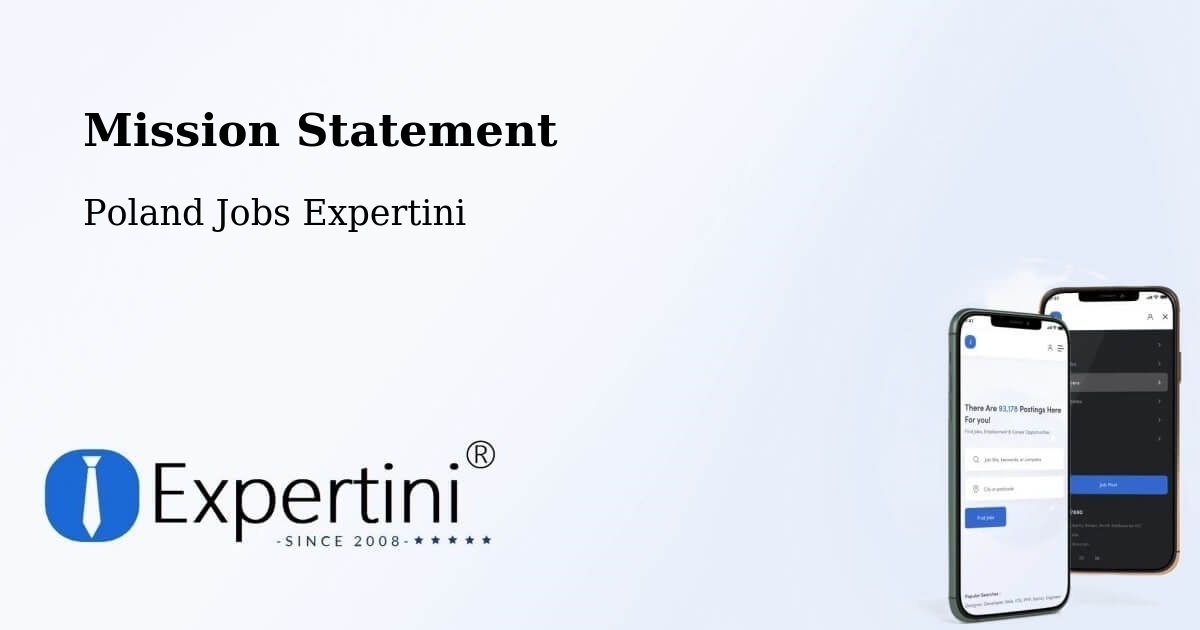 Corporate Mission – Katowice - Poland Jobs Expertini